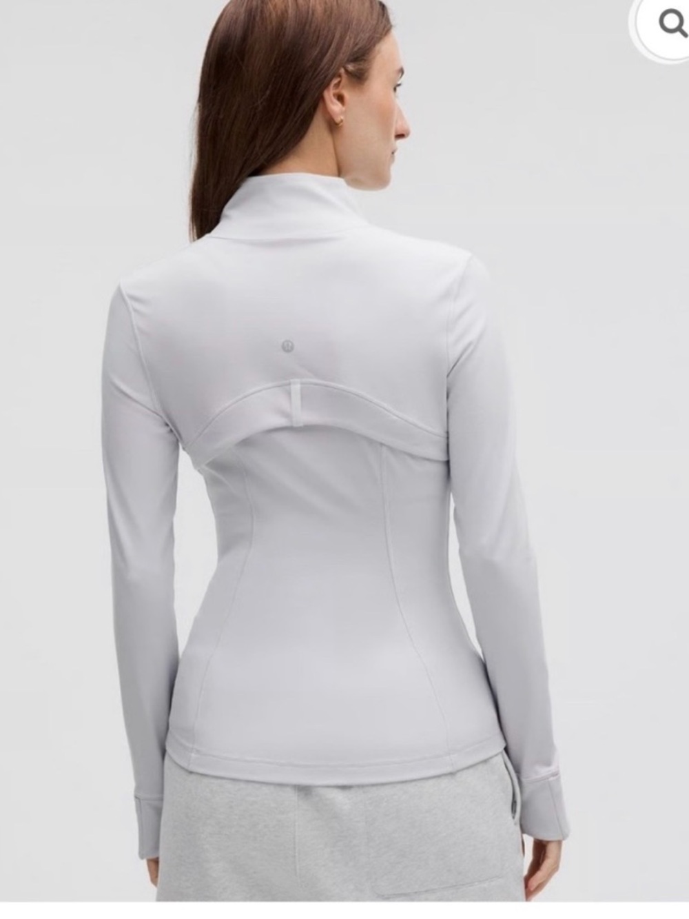 lululemon Heathered Core Ultra Gray Define Jacket 6 & free tote - Picture 3 of 10